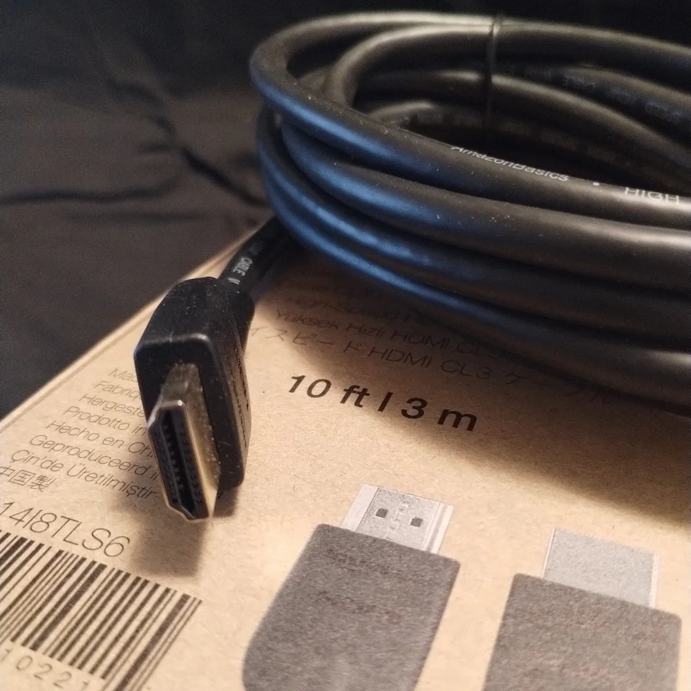 AmazonBasics High-Speed HDMI CL3 Cable